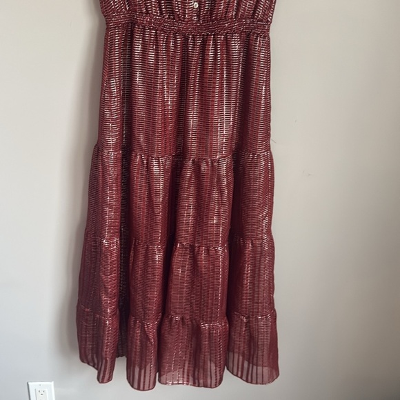 NEW Anthropologie DOLAN Collection Sawyer Silk Midi Dress XS - Picture 6 of 13